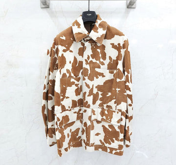 Fendi Shearling Leather Jacket 114677970