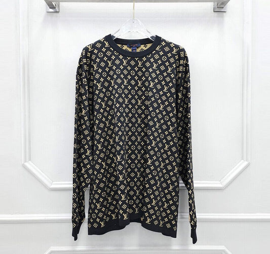 Louis Vuitton Monogram Jacquard Pullover Knit 93102702