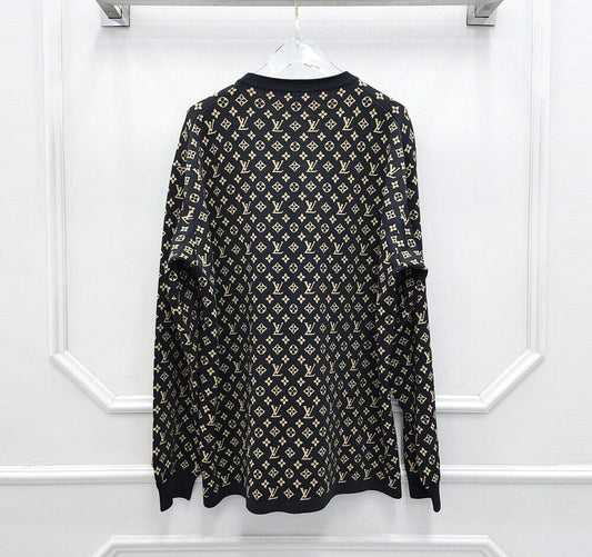 Louis Vuitton Monogram Jacquard Pullover Knit 93102702