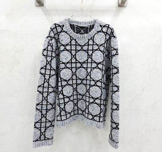 Dior Canage Jacquard Cashmere Sweater 117789268