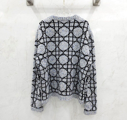 Dior Canage Jacquard Cashmere Sweater 117789268