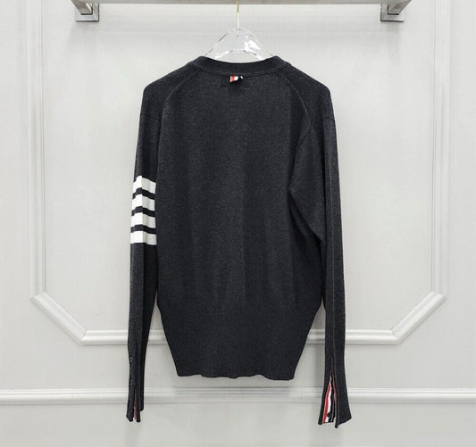 Thom Browne Cashmere Diagonal Stripe Cardigan 60717290
