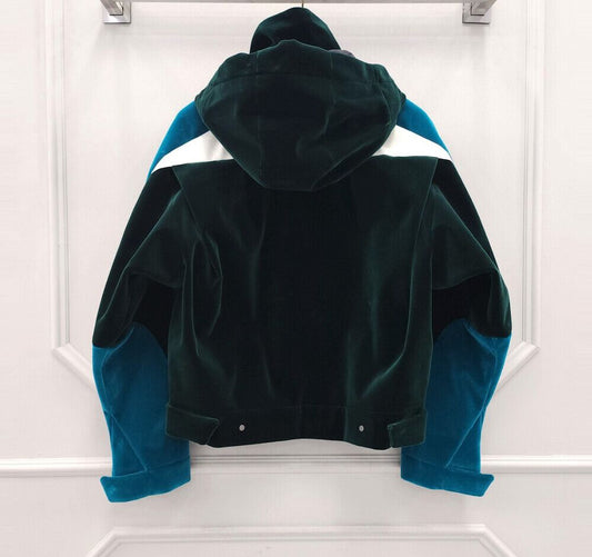 Louis Vuitton Technical Tape Velour Windbreaker Jacket 76469013