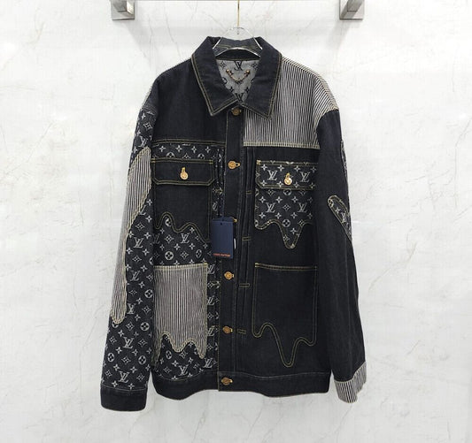 Louis Vuitton Monogram Crazy Denim Workwear Jacket 1A9GEG 112859011