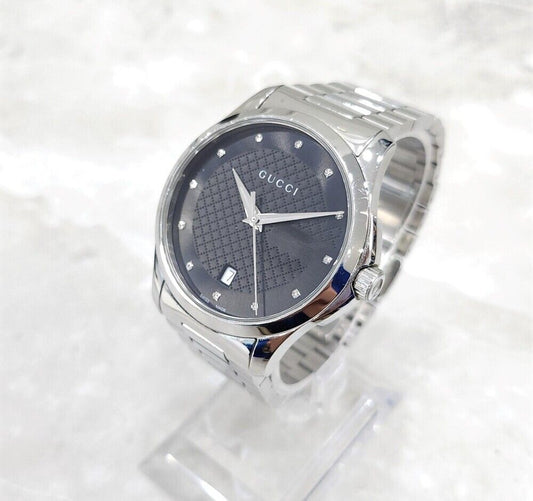 Gucci G Timeless Diamond Metal Watch 93103227