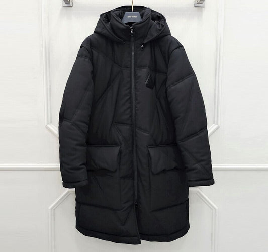 Louis Vuitton Monogram Flower Padded Wool Parka 52 96038363