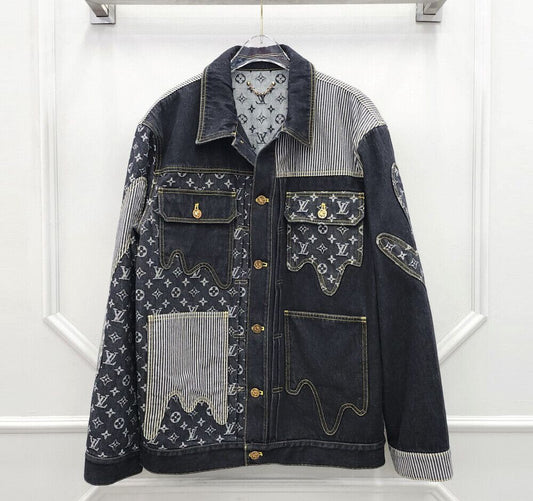 Louis Vuitton Nigo x X Crazy Denim Workwear Jacket 96038155