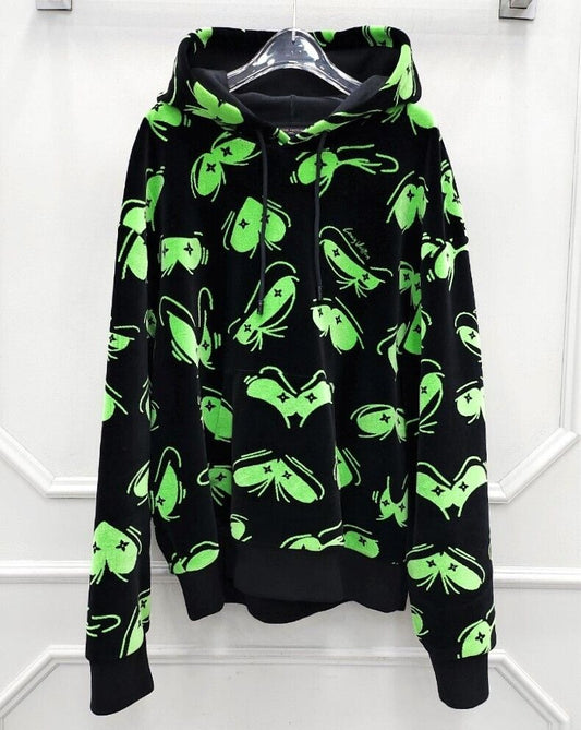 Louis Vuitton LV Eyes Graphic Jacquard Hoodie 63916856