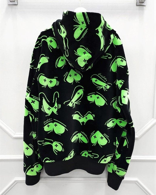 Louis Vuitton LV Eyes Graphic Jacquard Hoodie 63916856