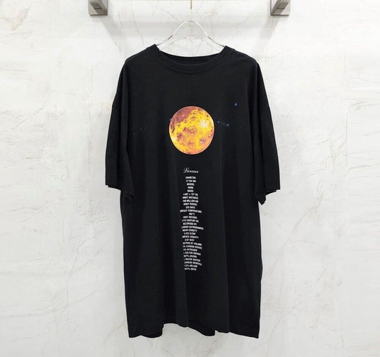 vetements Black Venus Planet Short Sleeve T-shirt - SKU 001 121956663