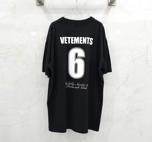 vetements Black Venus Planet Short Sleeve T-shirt - SKU 001 121956663