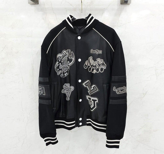 Louis Vuitton Varsity Multi-Patch Blouson Jacket 1AAUZ0 116431983