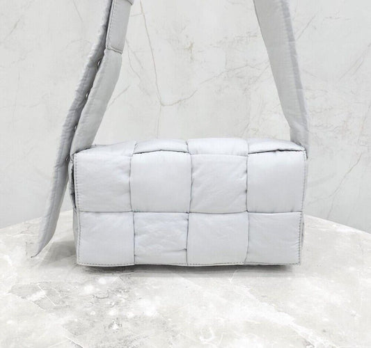 Bottega Veneta Gray Padded Tech Cassette Crossbody Bag 628951 124798961