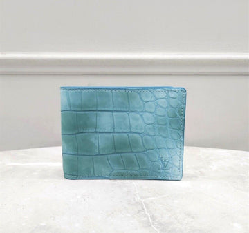 Louis Vuitton Limited Edition Crocodile Plain Wallet 56989359