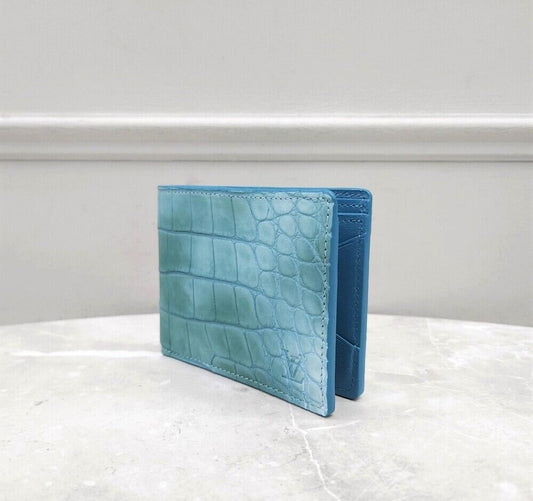 Louis Vuitton Limited Edition Crocodile Plain Wallet 56989359