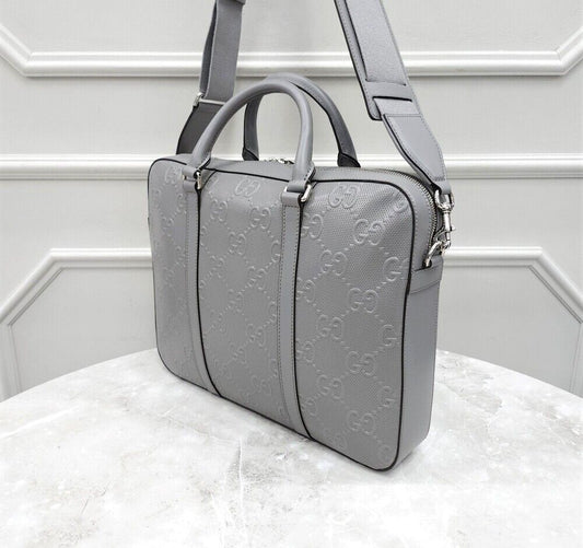 Gucci Embossed Briefcase 709058 105215825
