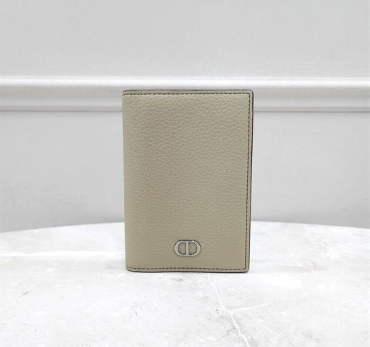 Dior CD Logo Bifold Leather Card Holder 52881278