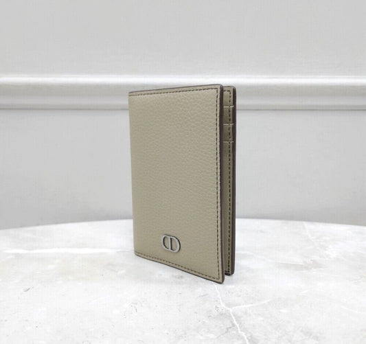 Dior CD Logo Bifold Leather Card Holder 52881278