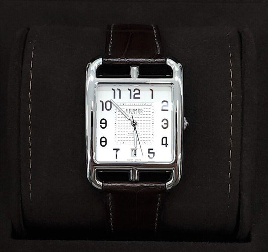 Hermes Cape Code Automatic Alligator Watch 41MM 77291670