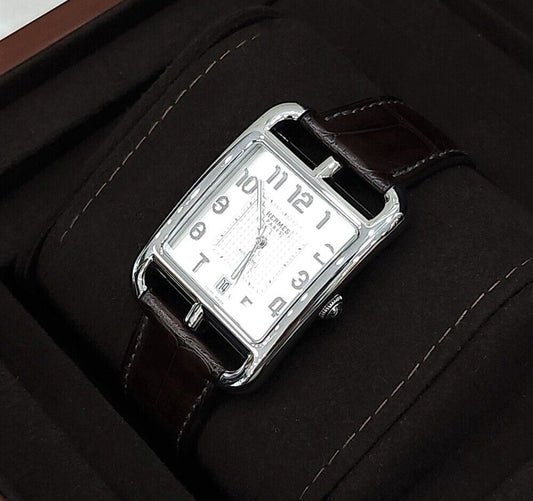 Hermes Cape Code Automatic Alligator Watch 41MM 77291670