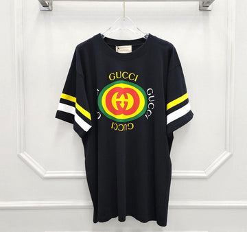 Gucci Logo Printed Cotton Jersey T-Shirt 62602319