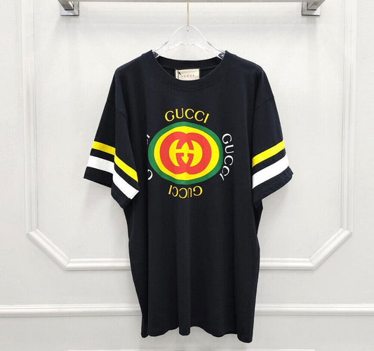Gucci Logo Printed Cotton Jersey T-Shirt 62602319