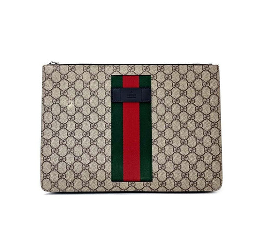 Gucci GG Supreme Clutch Bag 433665 7081488107 62582287