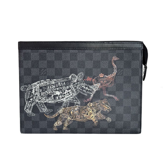 Louis Vuitton Graphite Pouch Voyage MM 7150838015 67735877