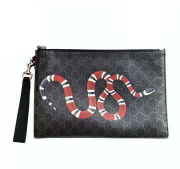 Gucci GG Supreme Snake Clutch 473904 6607531336 41929627