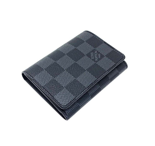 Louis Vuitton Graphite Envelope Card Holder 6064846297 30861737
