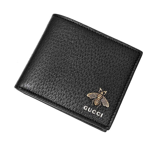 Gucci Minimalistic Black BEE Logo Wallet 523664 7322625862 93345629