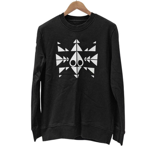 Moose Knuckles Sleek Black Man-to-Man Sweater 7430673830 118335625
