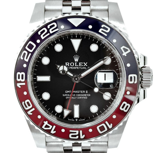 Rolex GMT Master II Steel Watch 126710BLRO 6080256185 31085494