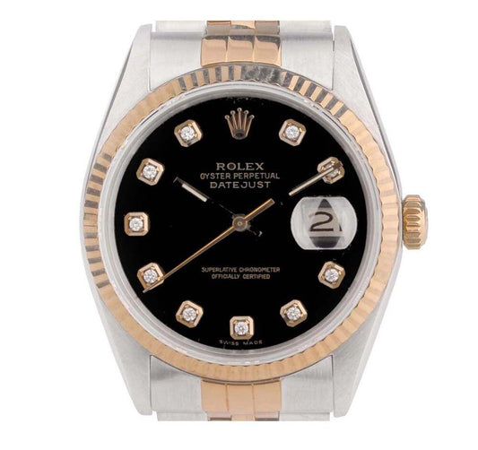 Rolex 10P Diamond Combo Watch 16013 5340777152 27626018