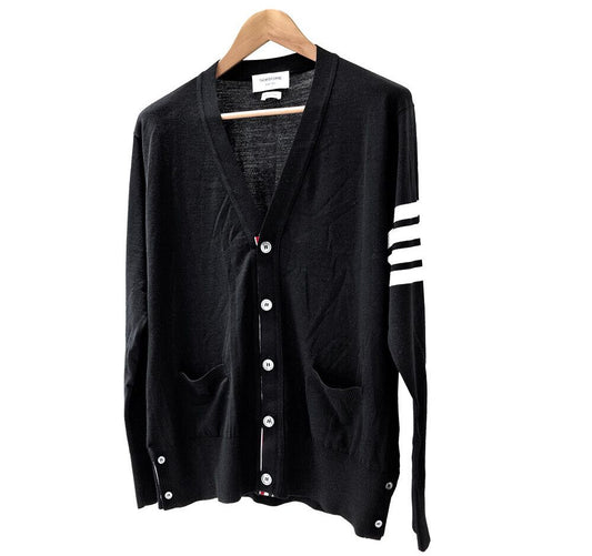 Thom Browne Merino Wool Cardigan 7245160122 75831558