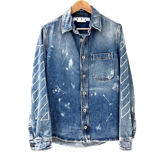 Off White Denim Jacket 7284463805 79995990