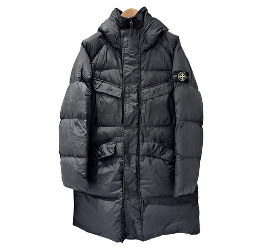 Stone Island Crinkle Claps Long Padding Jumper 7284444801 79995904
