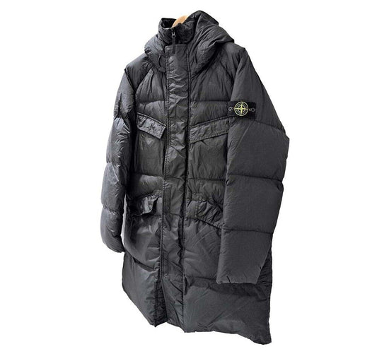 Stone Island Crinkle Claps Long Padding Jumper 7284444801 79995904