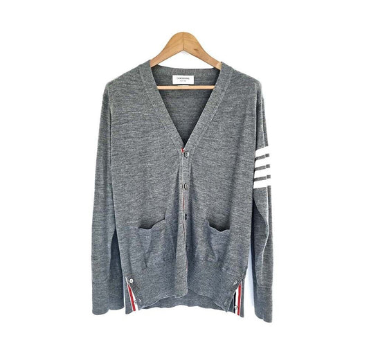 Thom Browne Merino Wool Cardigan 7074844096 61499009