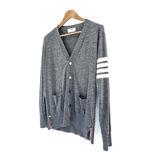 Thom Browne Merino Wool Cardigan 7074844096 61499009
