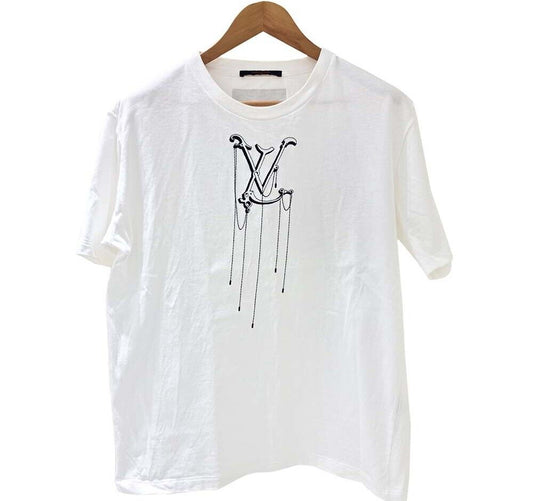 Louis Vuitton Logo Print Short Sleeve T-shirt 7320318494 91623276
