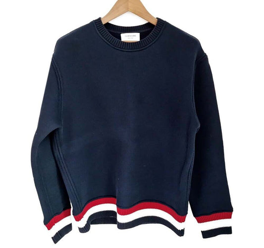 Thom Browne Three Stripes Knit Top 7141092857 66891653