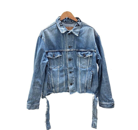 Balenciaga Light Blue Denim Jacket 6442836480 37606511