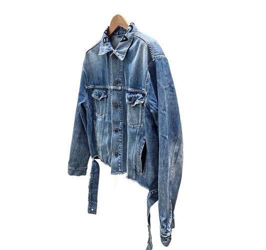 Balenciaga Light Blue Denim Jacket 6442836480 37606511