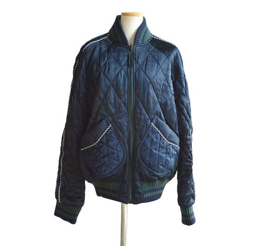 Off White Reversible Velvet Varsity Jacket 5403332664 27625991