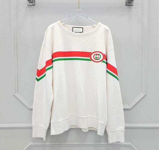 Gucci gg GG Interlocking Belt Logo Sweatshirt 53423057