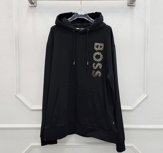 Hugo Boss Boss French Terry Cotton Monogram Field Logo Hoodie 58935655