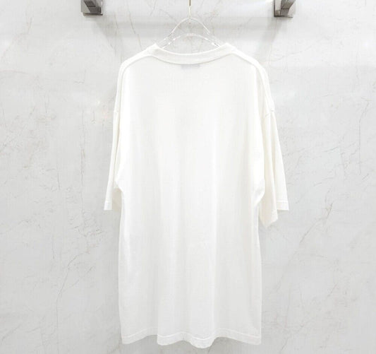 Balenciaga White Gym Logo Print T-Shirt 116432001