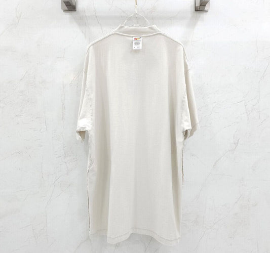 Balenciaga Embroidered Logo Oversized Short Sleeve T-Shirt 3XL 116431990