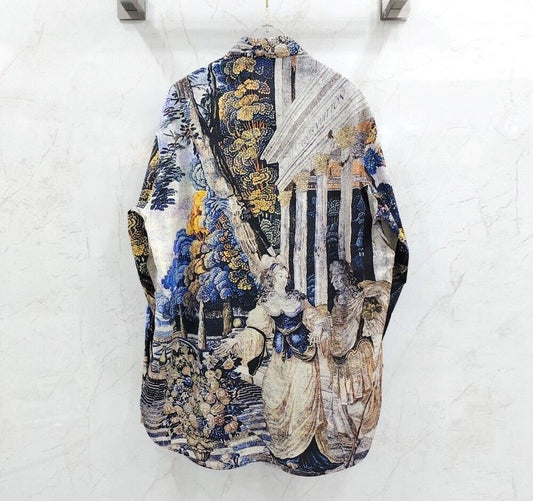 Louis Vuitton Limited Edition Tapestry DNA Printed Shirt 117789185